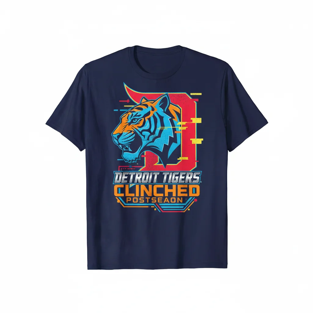 Tigers Clinched Tee | Postseason Ready Streetwear
