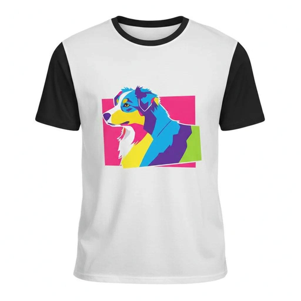 Dexter on Pink Background Essential T-Shirt - Premium Cotton Graphic Tee