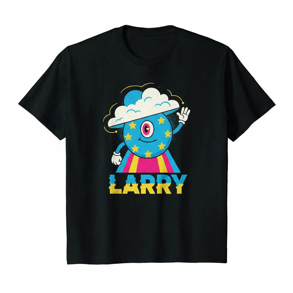 DHMIS Larry the Lamp Essential T-Shirt – Yellow Guy & Duck Merch