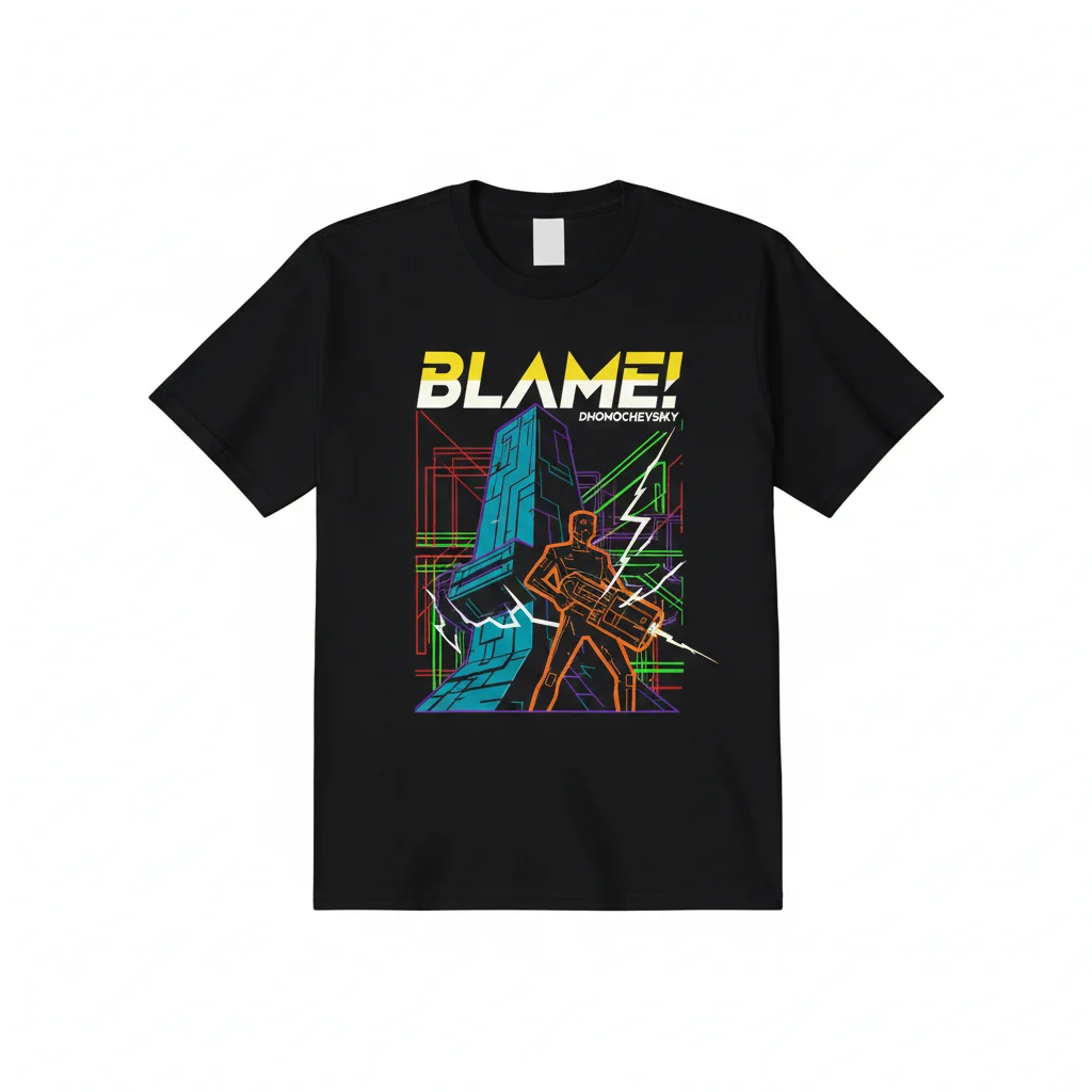 Dhomochevsky - BLAME! Premium Essential T-Shirt: Unrivaled Durability & Comfort