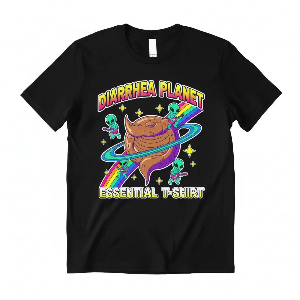 Diarrhea Planet Official Essential T-Shirt - Premium Cotton Band Tee