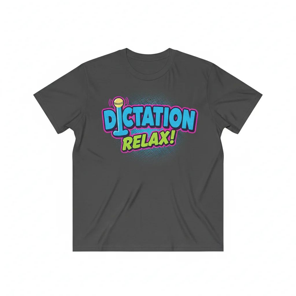 "Dicktation" Essential T-Shirt | Funny Wordplay Graphic Tee