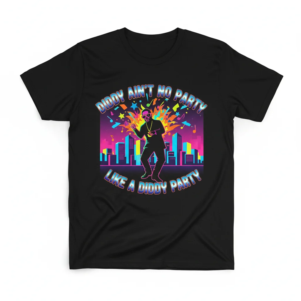 Diddy Ain't No Party Like a Diddy Party T-Shirt | Premium Cotton Tee