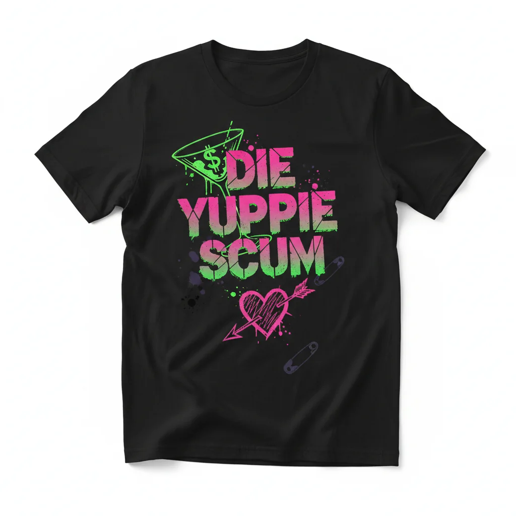 DIE YUPPIE SCUM Essential T-Shirt – Premium Cotton & Retail Fit