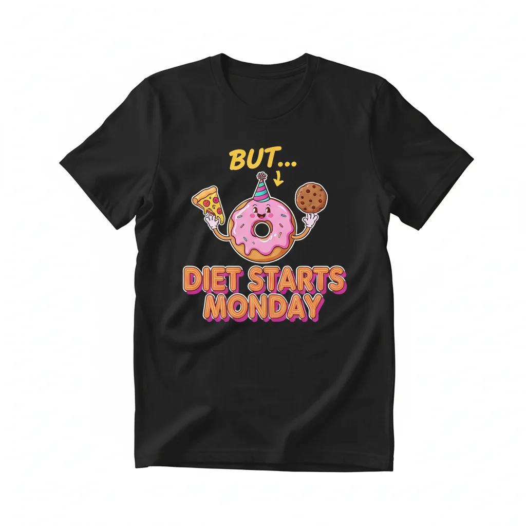 Diet Starts Monday Shirt: Your New Go-To for Style & Comfort