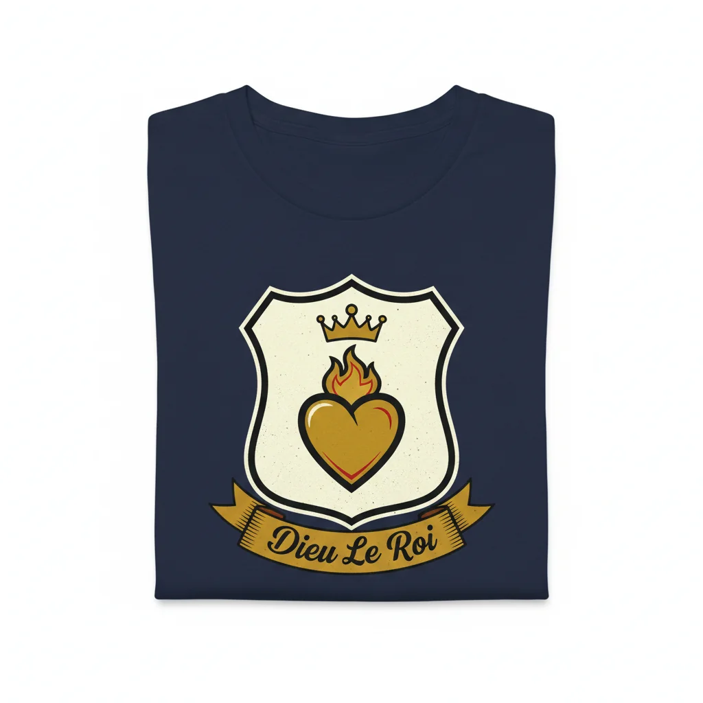 Dieu Le Roi T-Shirt – Essential French Royalist Tee
