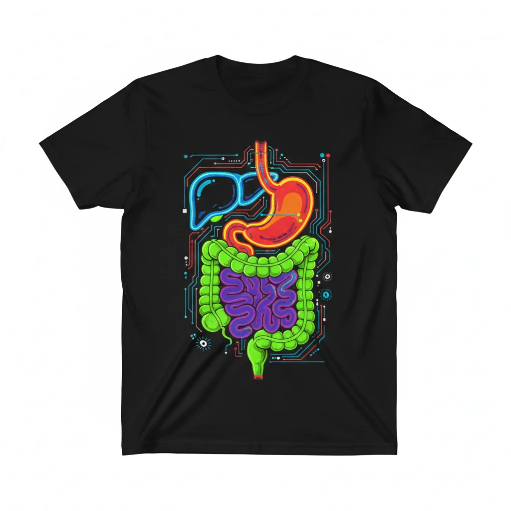 The Digestive System: An Artistic Voyage Essential T-Shirt