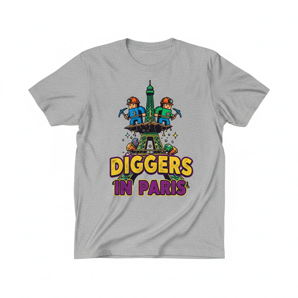 Diggers in Paris T-Shirt