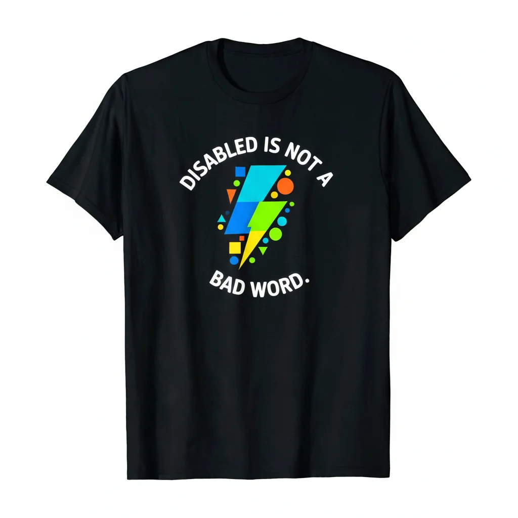 Disabled is Not a Bad Word - Premium Durable Tee