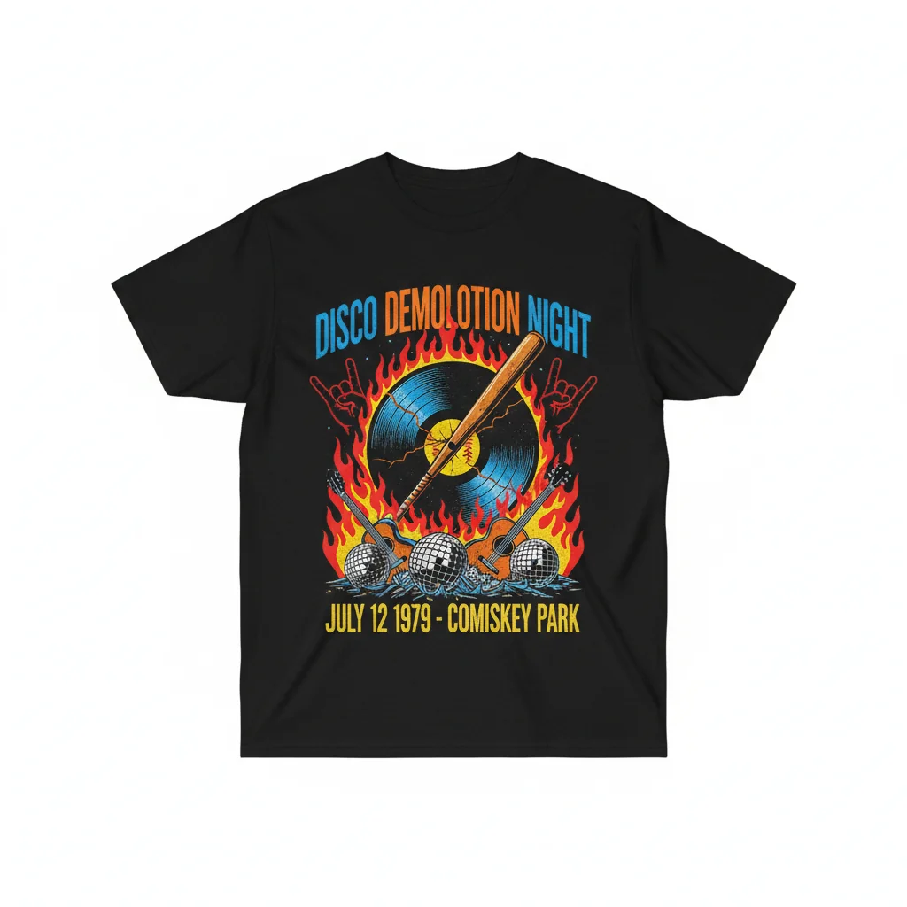 Disco Demolition Night Essential T-Shirt: Lasting Style, Perfect Fit