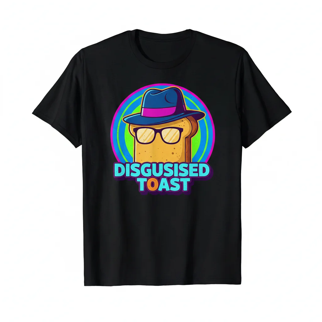 Disguised Toast T-Shirt | Gamer & Streamer Fan Merch