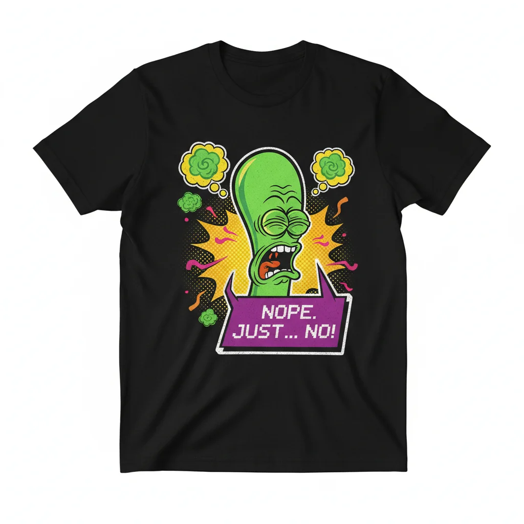 Plankton Disgusted Meme Tee - Iconic Streetwear Statement