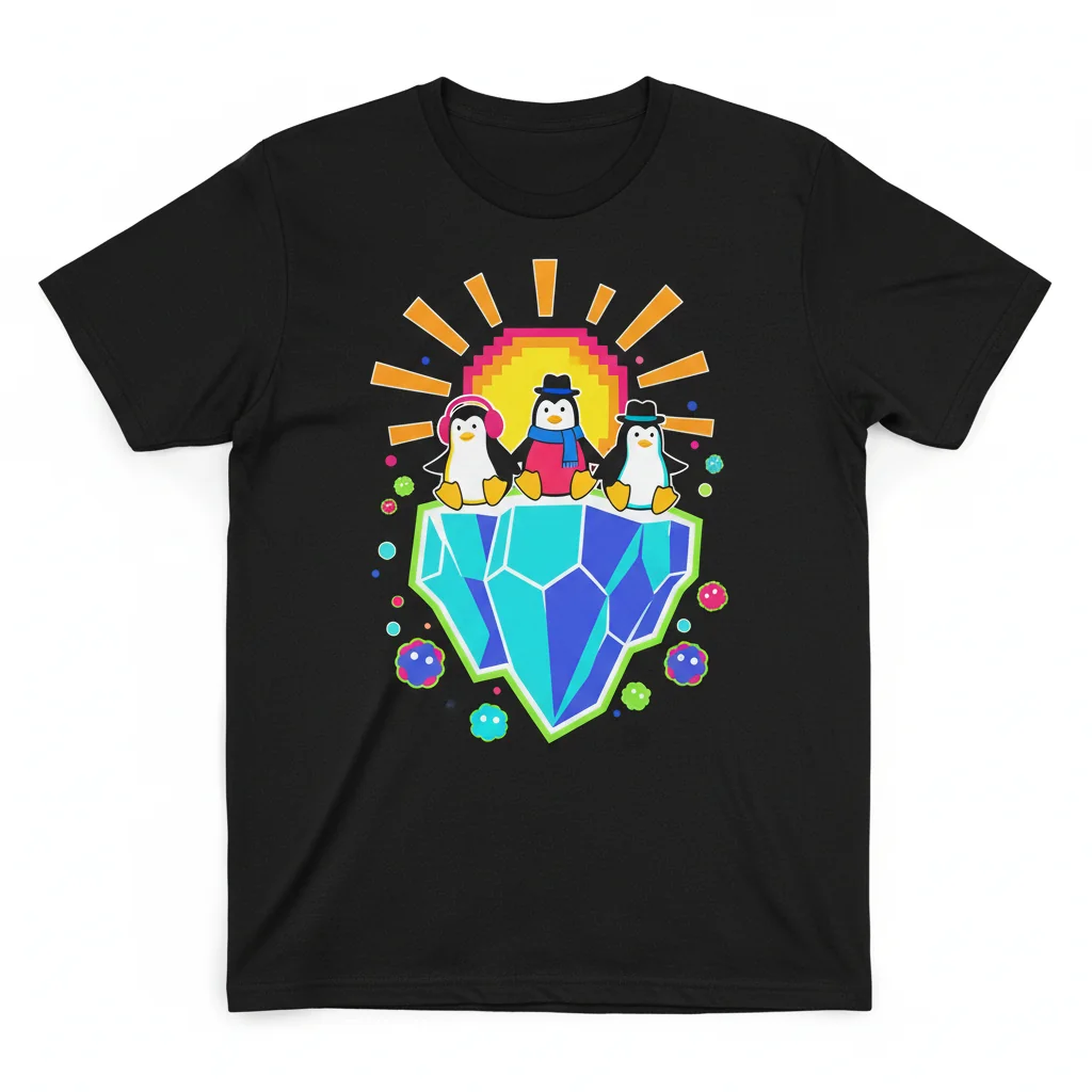 Disney Club Penguin Graphic Tee - Vintage Inspired Kids & Adult Shirt