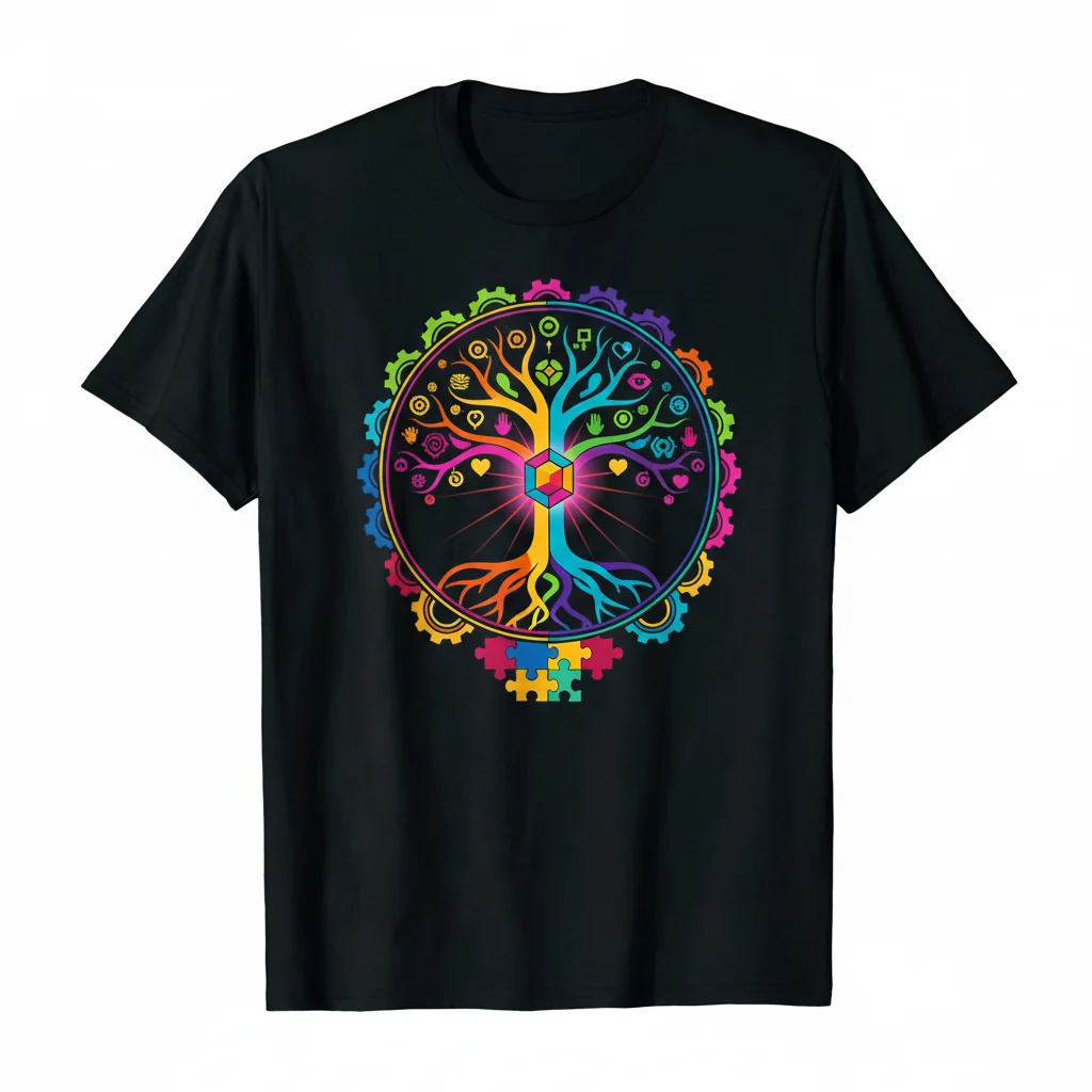Embrace the Spectrum: 'Diversity is Beautiful' Essential Tee