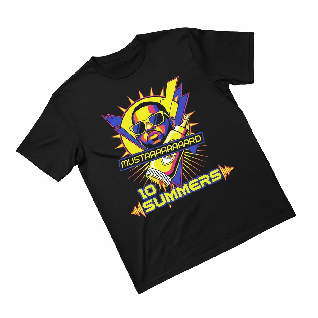 DJ Mustard 10 Summers Mustard Fan Tee – Premium Quality & Lasting Style