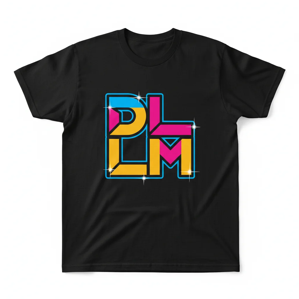 Enduring Comfort: "DLLM" Essential T-Shirt – Fade-Resistant & Perfect Fit