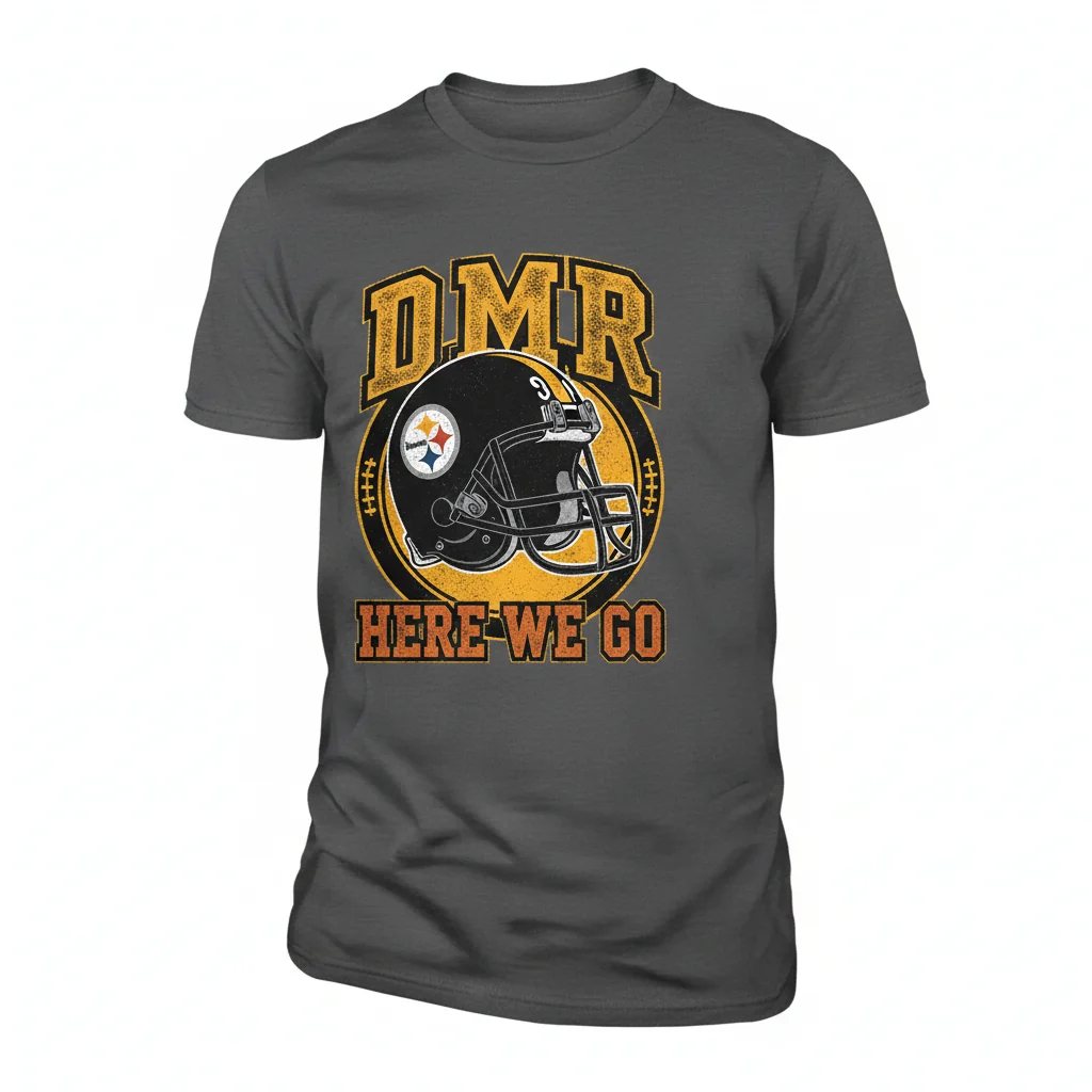 Dan Rooney 'DMR' Pittsburgh Steelers Tribute Shirt | Ultra-Durable & Vibrant Print