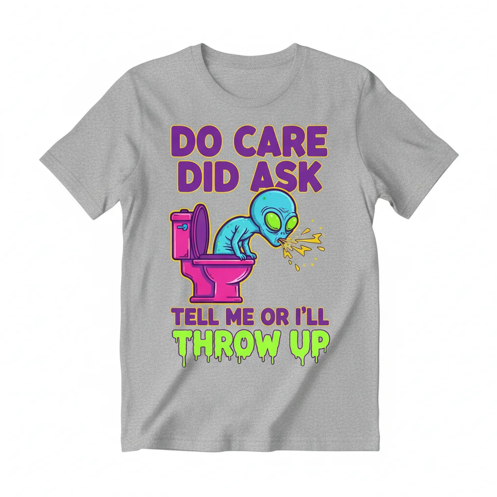 The "Do Care Did Ask" Meme Essential T-Shirt – Wear Your Mind