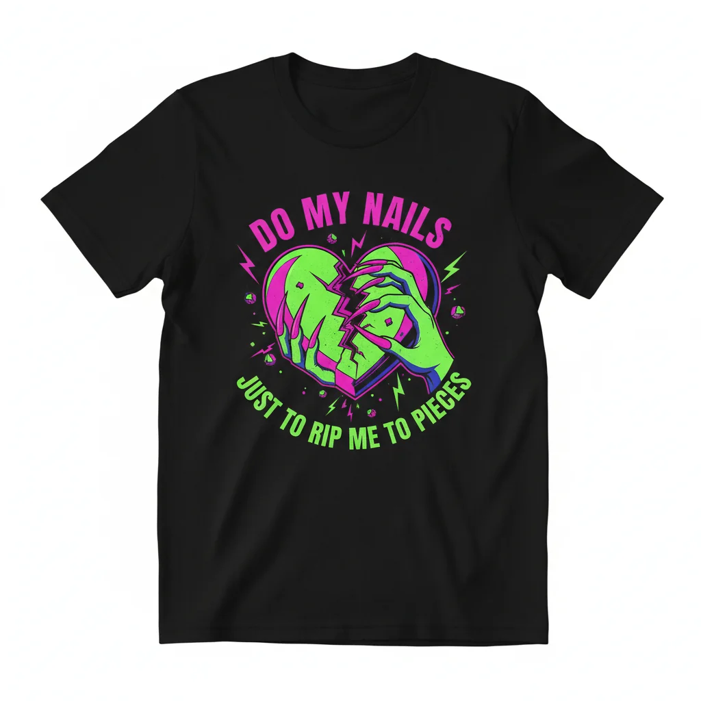Nessa Barrett 'Do My Nails' Essential T-Shirt – A Raw & Relatable Vibe