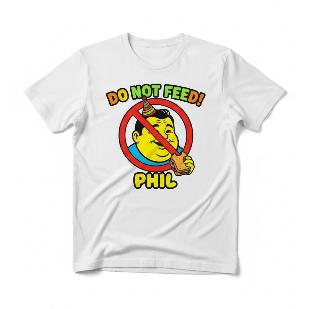Do Not Feed Phil! Humorous Essential Unisex T-Shirt