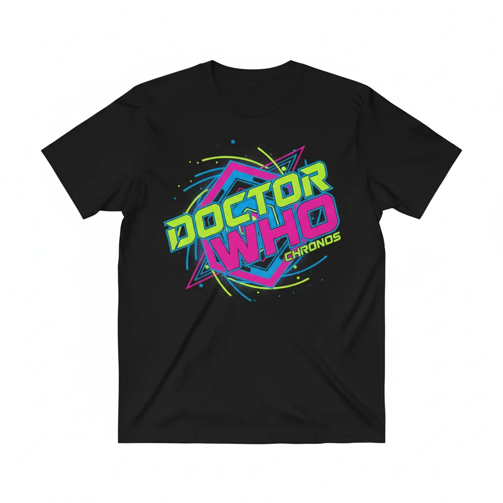 Doctor Who Movie Logo T-Shirt - Official BBC Merchandise