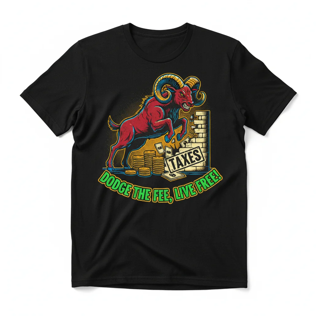 Dodge Taxes Logo Tee – Ultimate Comfort & Durability