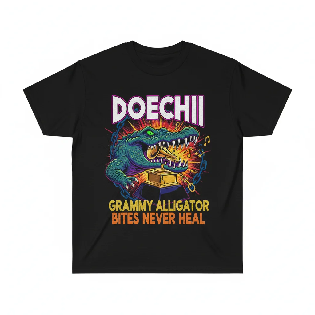 Doechii's Grammy Alligator Bites: Wear the Unforgettable Energy Tee