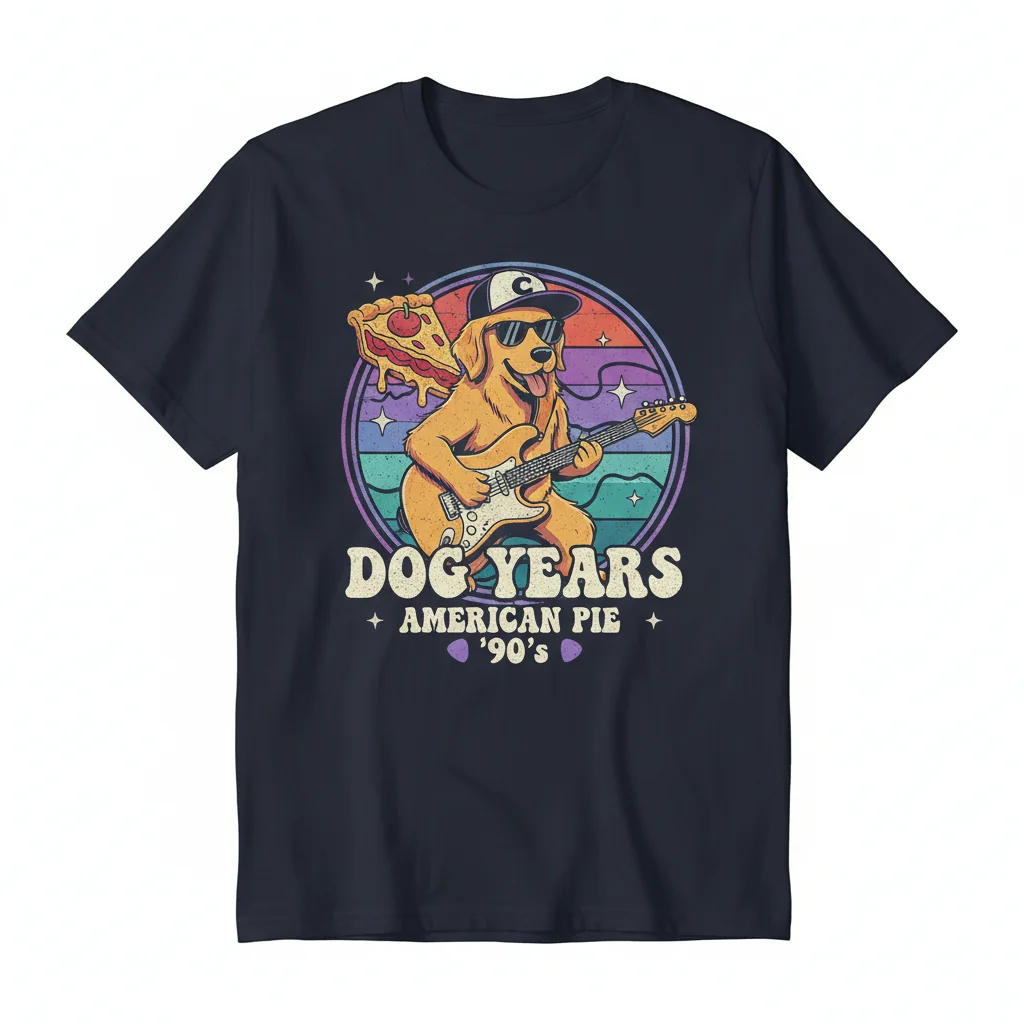 Dog Years – American Pie '90s Vibe Tee