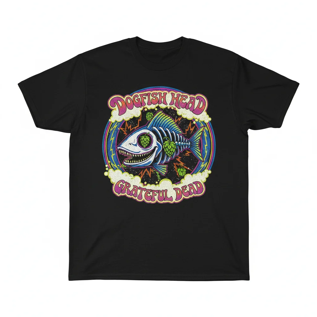 Dogfish Head x Grateful Dead Collab Tee