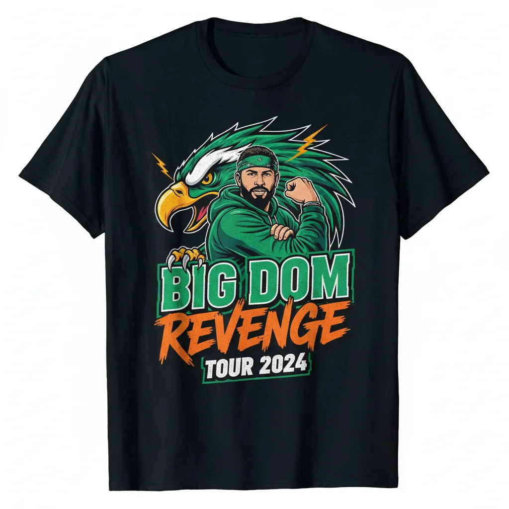 Big Dom Revenge Tour '24 Tee | Eagles Streetwear