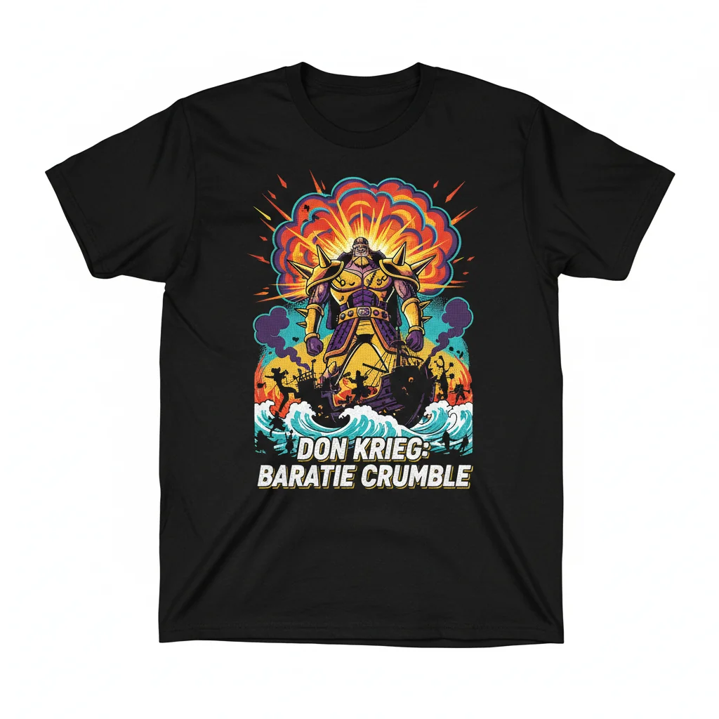 Don Krieg's Baratie Clash: A Pirate's Resolve Tee