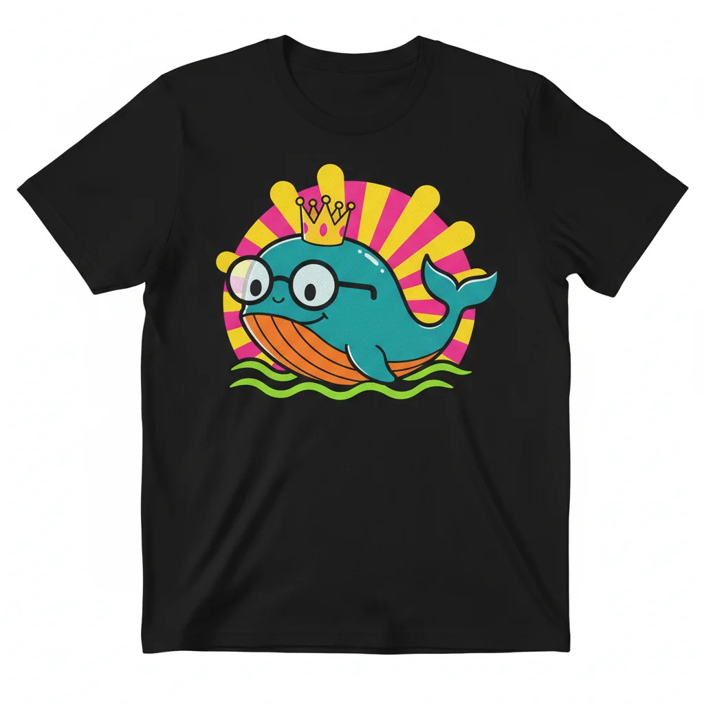 Don the Whale. Iconic Tee.