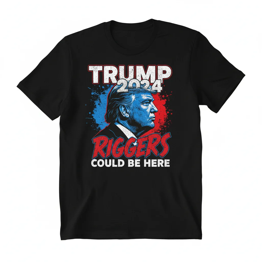 Donald Trump 2024 Riggers Could Be Here Unisex T-Shirt – Political Statement Tee