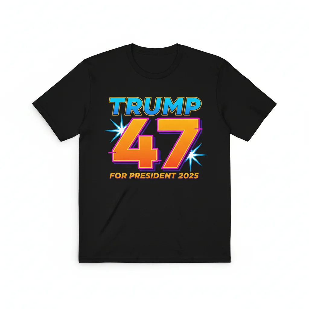 Donald Trump 47th President Shirt – Durable, Comfortable & Fade-Resistant