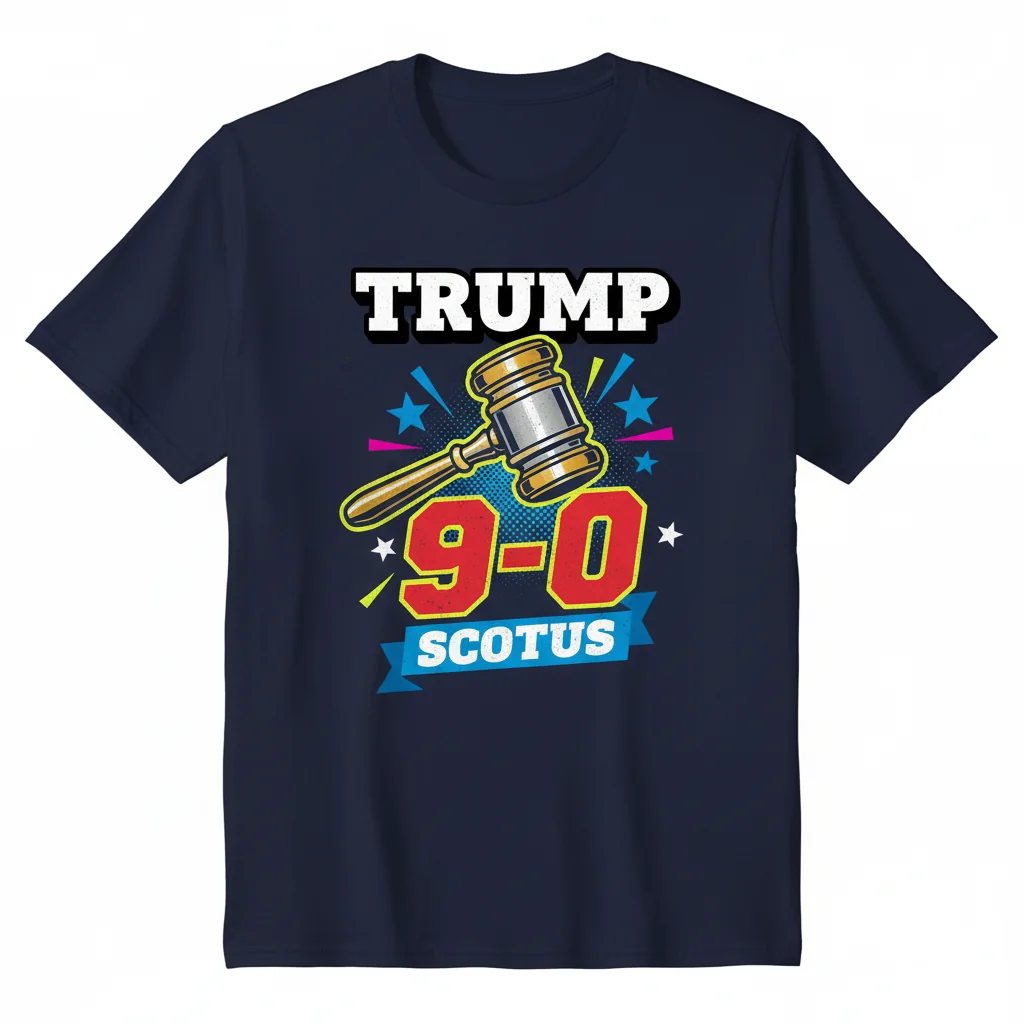 The Unanimous Victory Tee: A Tribute to Trump's Scotus Triumph