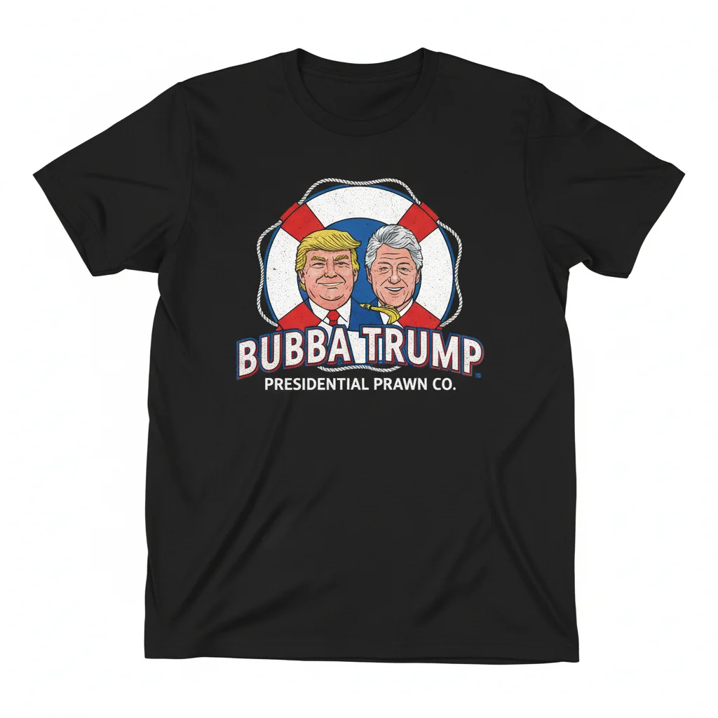 Bubba Trump Parody Tee: Where Politics Meets Pop Culture & Comfort
