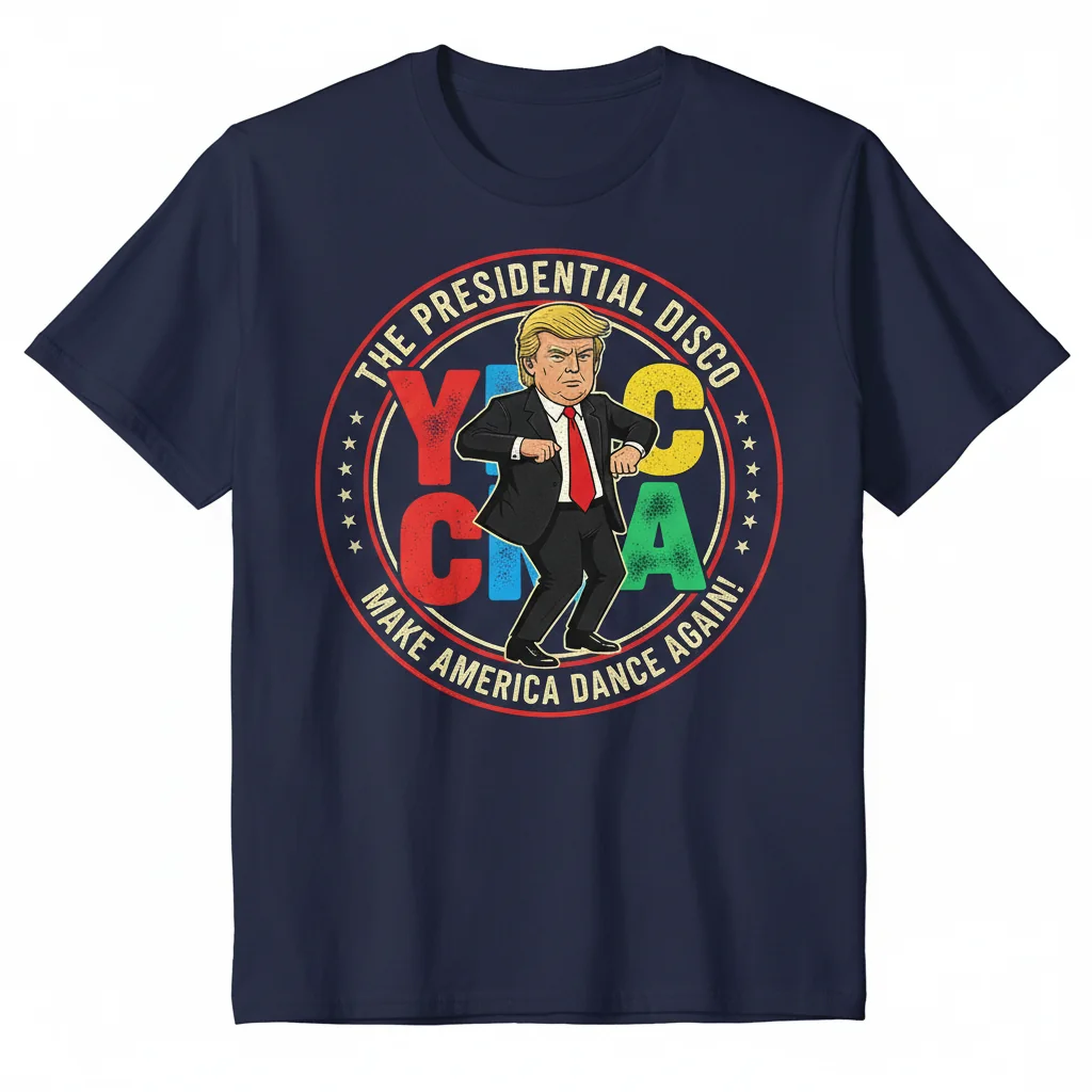 The "Donald Trump Dancing YMCA Meme" - A Symbol of Joyful Defiance Essential T-Shirt