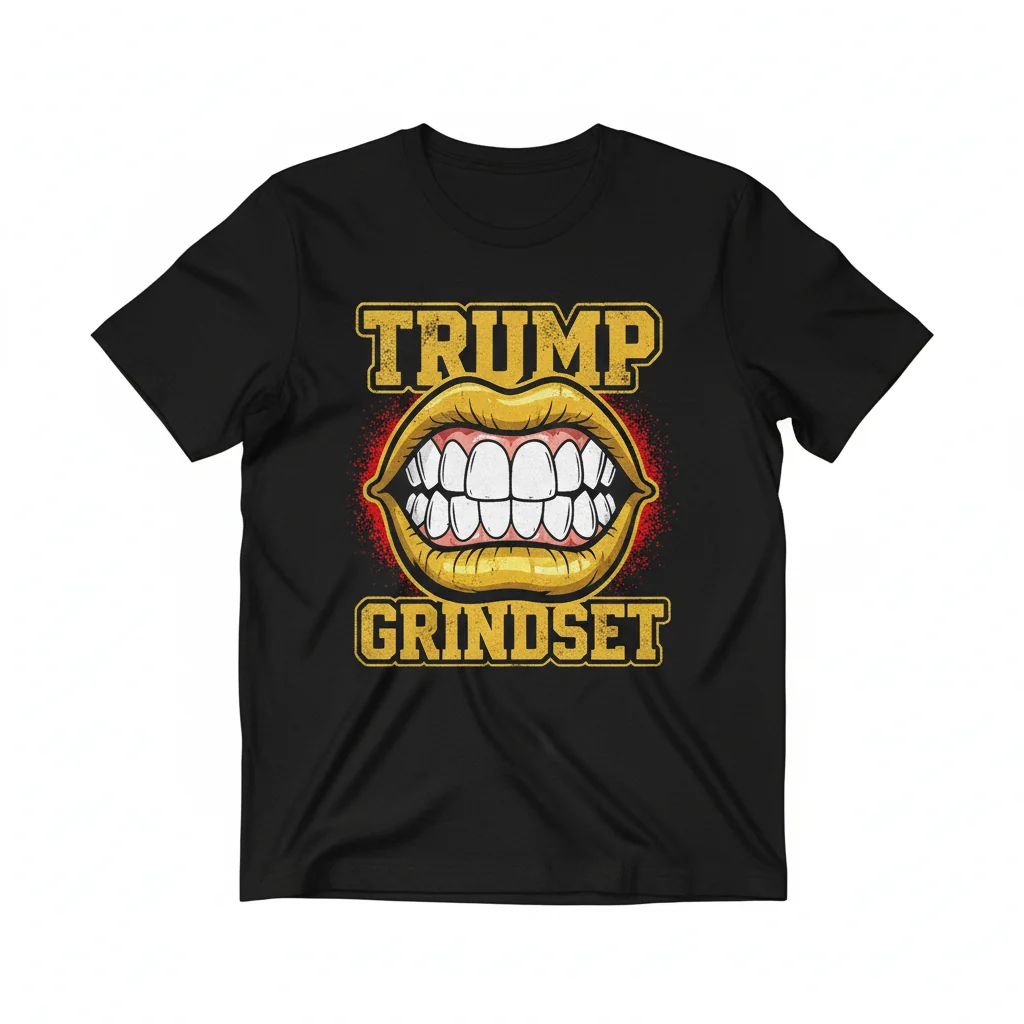 Trump Grill Tee: Street Statement Black