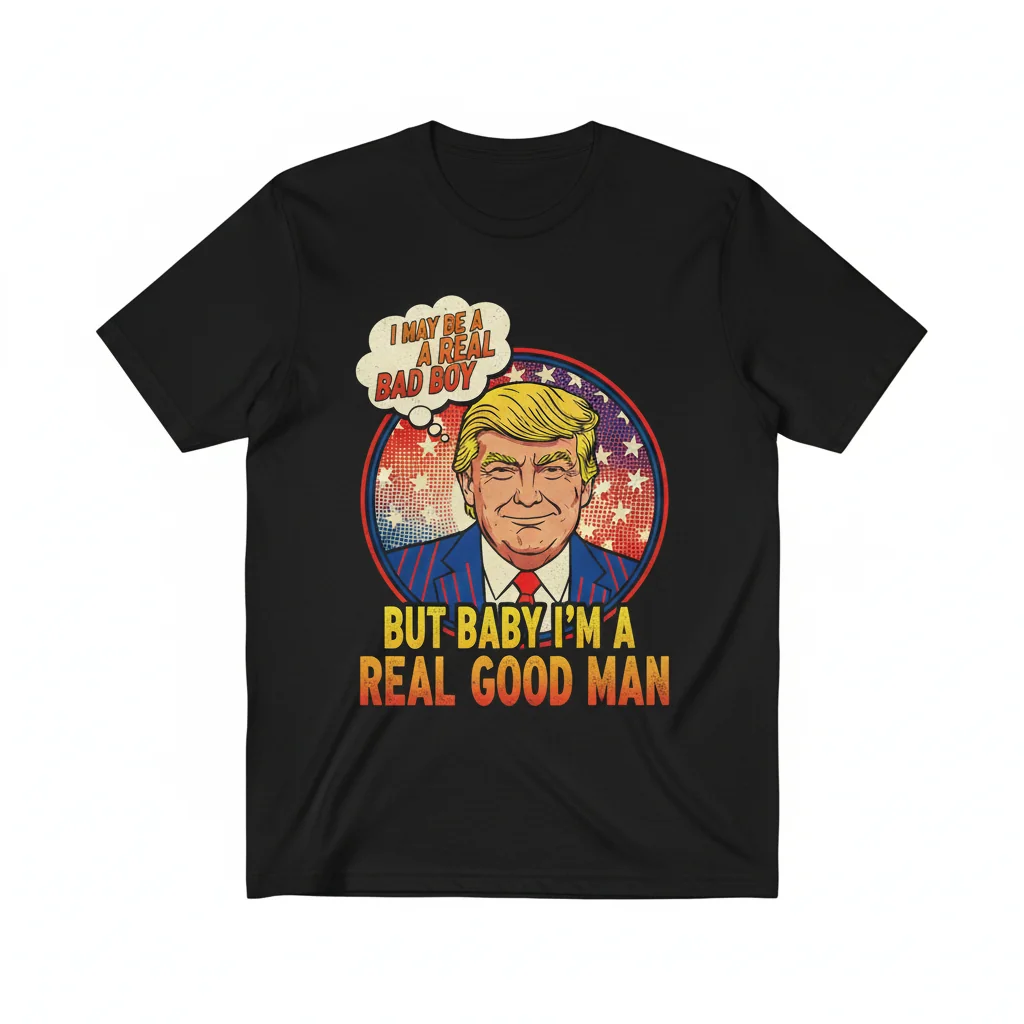 Donald Trump "Bad Boy, Good Man" Premium Unisex Tee - Lasting Comfort & Style