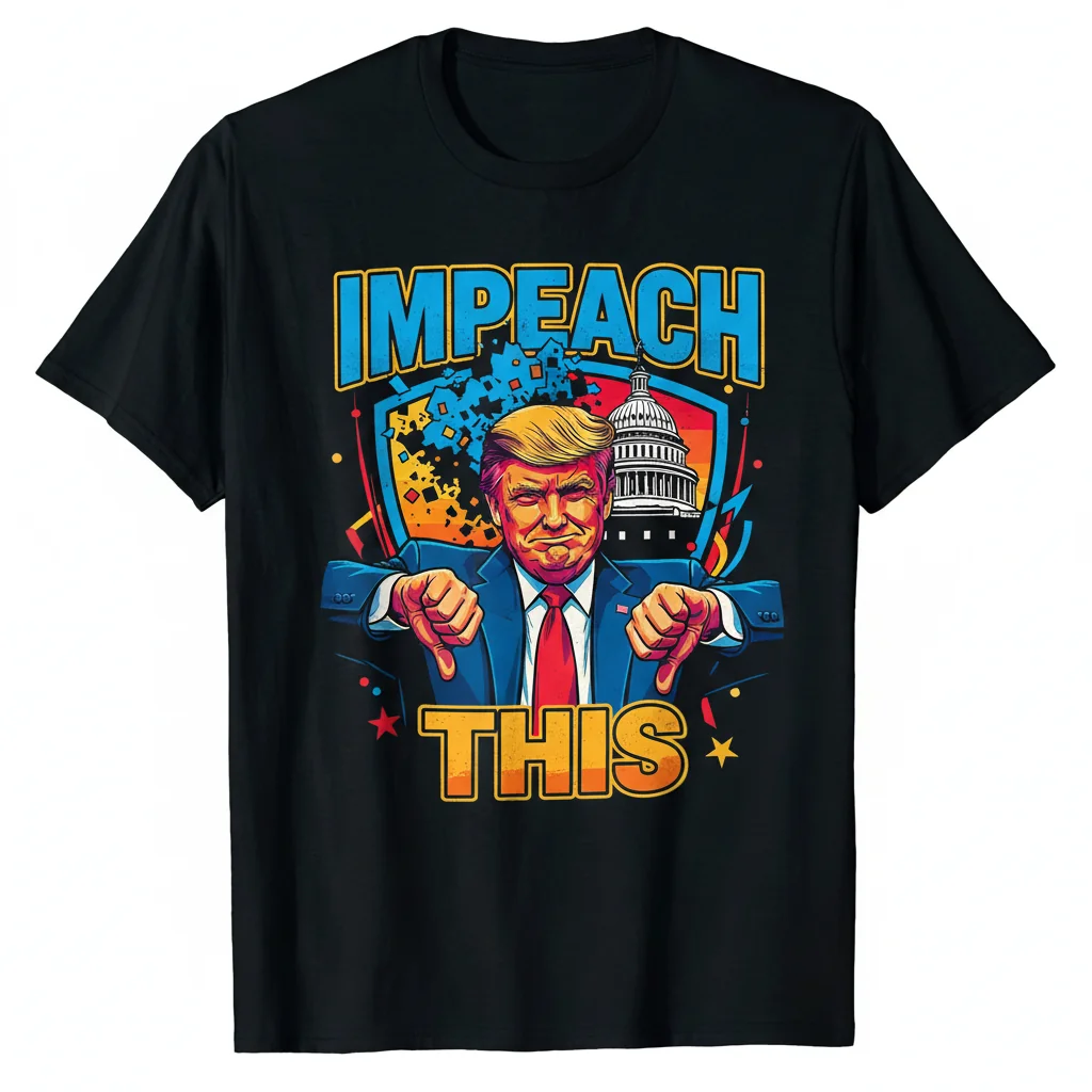 Trump Impeach This. Essential Street Tee.