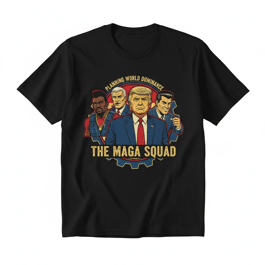 Donald Trump "The A Team" Fan T-Shirt - Premium Cotton Apparel