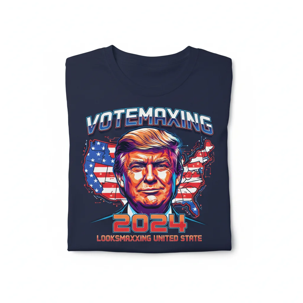 Donald Trump 2024 VoteMaxing LooksMaxxing – Premium Unisex Tee