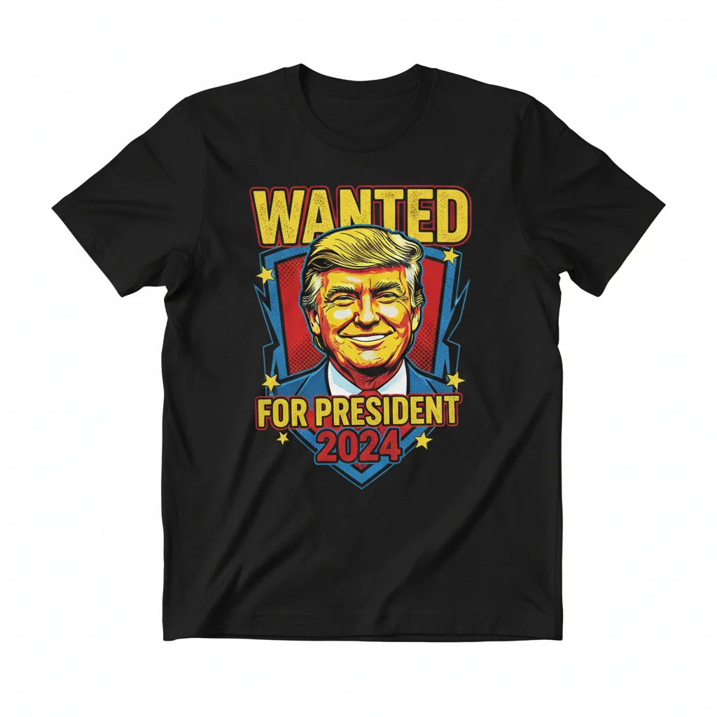 Trump 2024 Presidential Campaign Shirt - Durable, Comfortable & Fade-Resistant