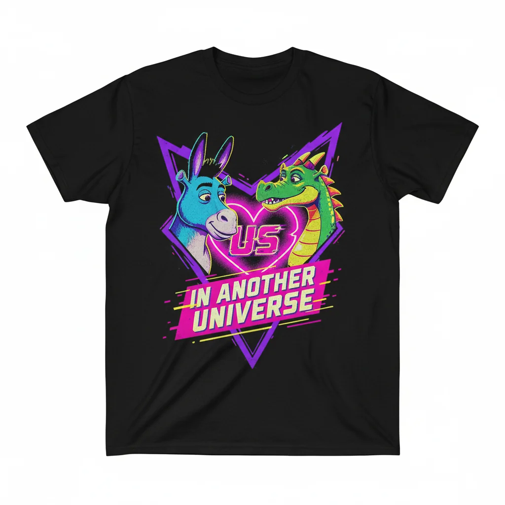 Donkey Shrek: A Universe of Friendship & Fun Tee