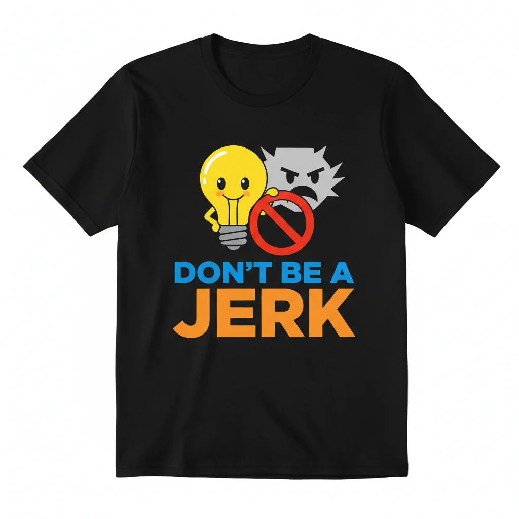 Essential T-Shirt: Say No to Jerks, Yes to Quality & Comfort