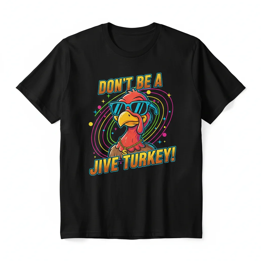 Don't Be a Jive Turkey!! Essential Unisex Tee – Retro Vibe Shirt