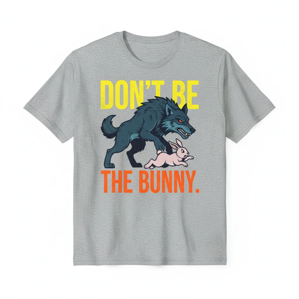 Urinetown's "Don't Be the Bunny" Essential Tee