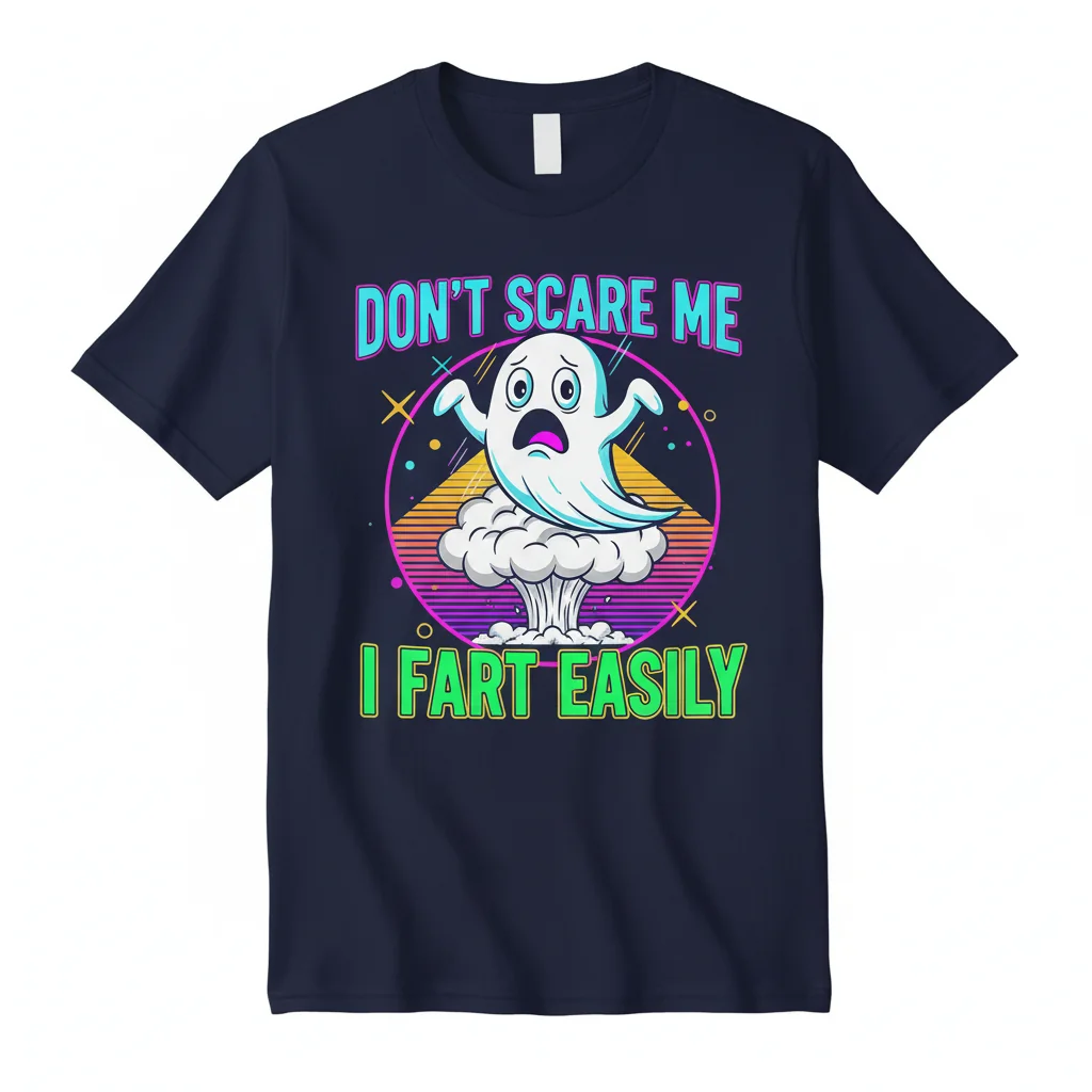 The "Don't Scare Me, I Fart Easily" Statement Tee