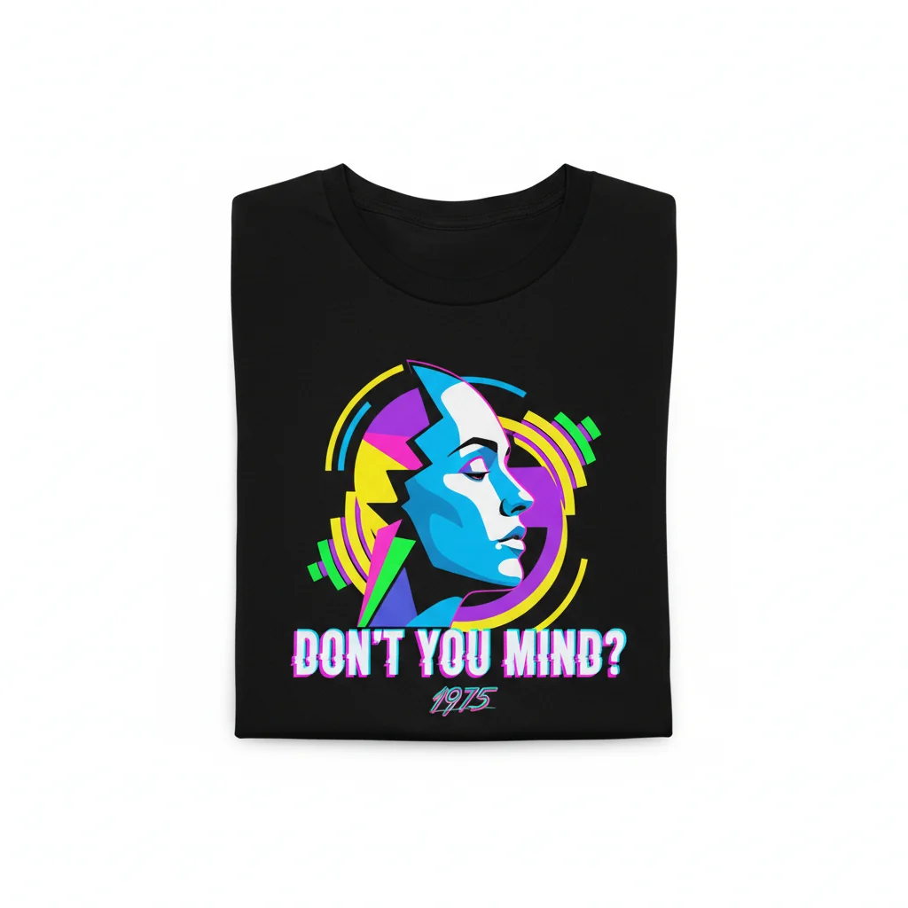 The 1975 "Don't You Mind Me" Lyric Tee