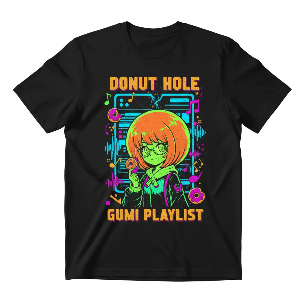 Donut Hole Gumi VOCALOID Playlist Essential T-Shirt